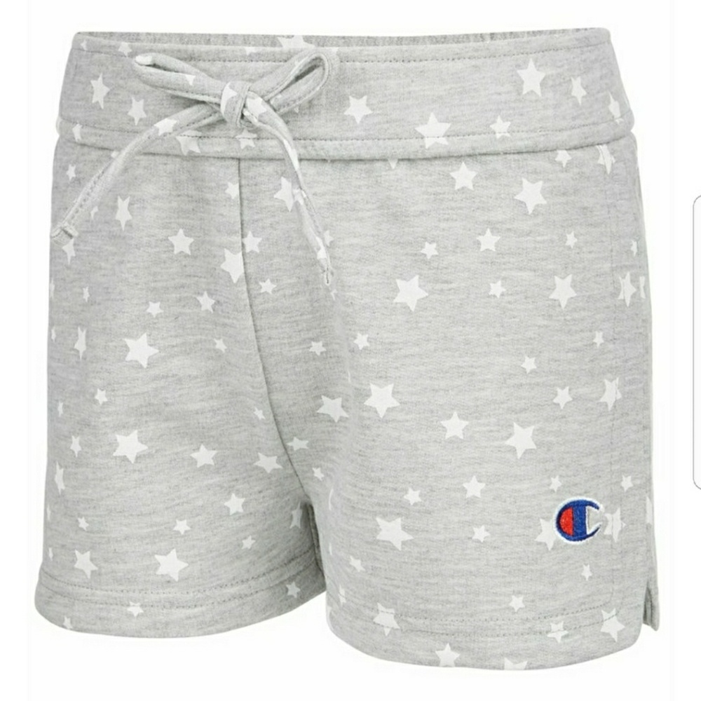 Champion Gray Shorts with White Stars